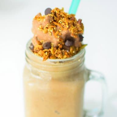 Dad's Strong Mocha Smoothie