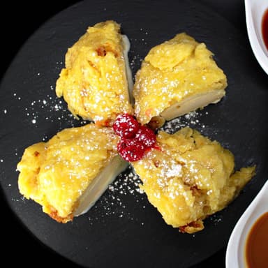 HELADO TEMPURA RELLENO DE VAINILLA