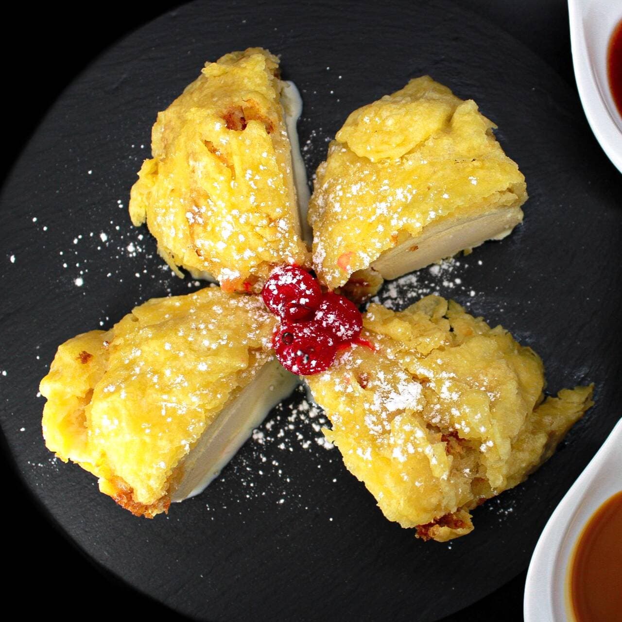 HELADO TEMPURA RELLENO DE VAINILLA