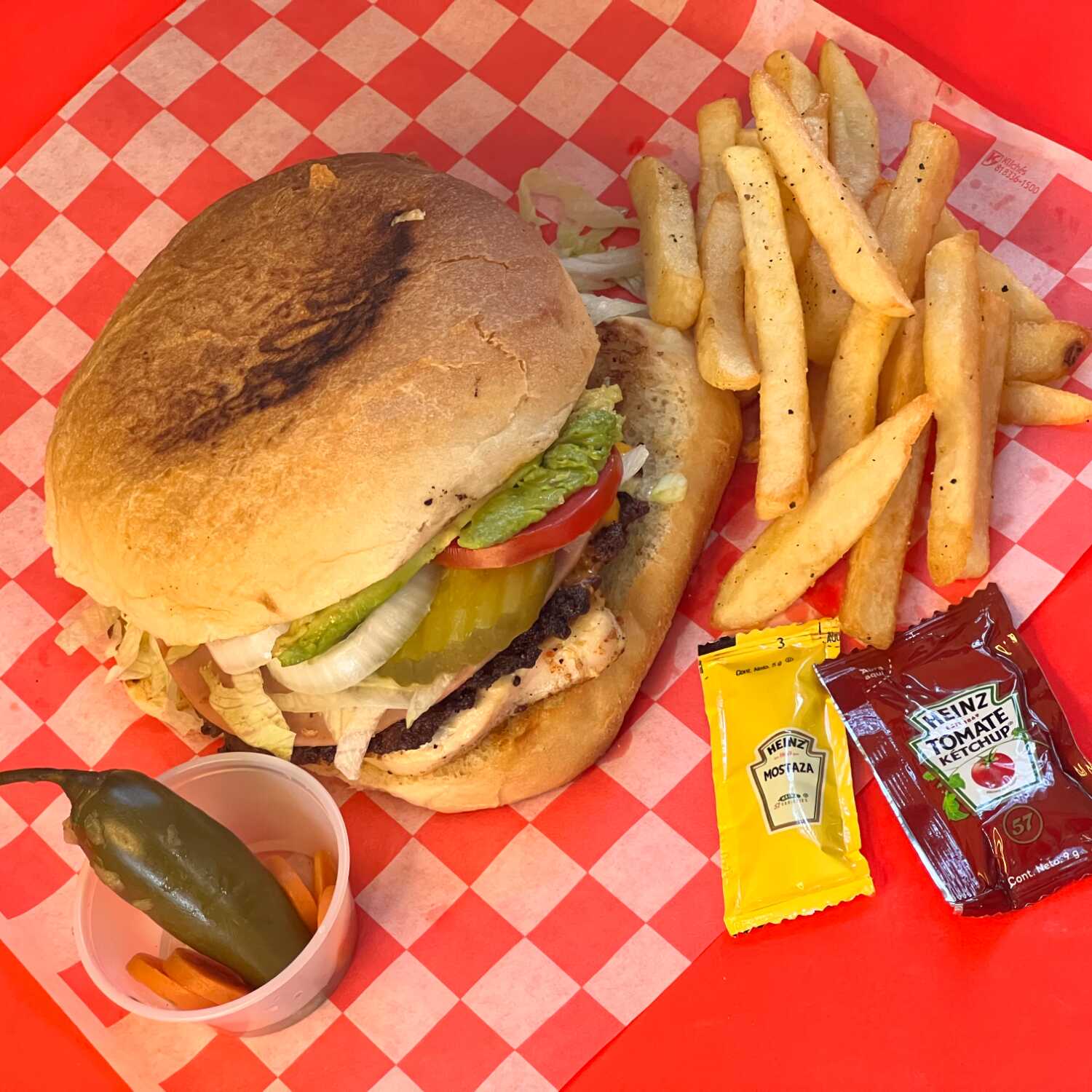 HAMBURGUESA MIXTA