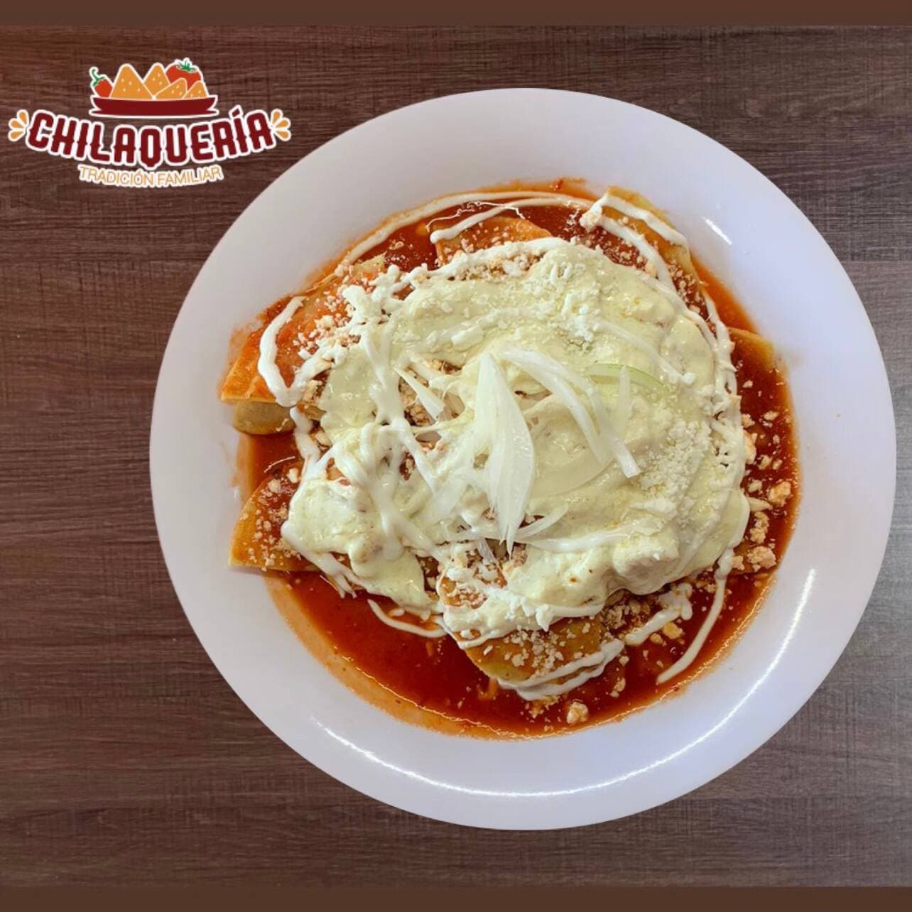 Chilaquiles Rojos Gratinados
