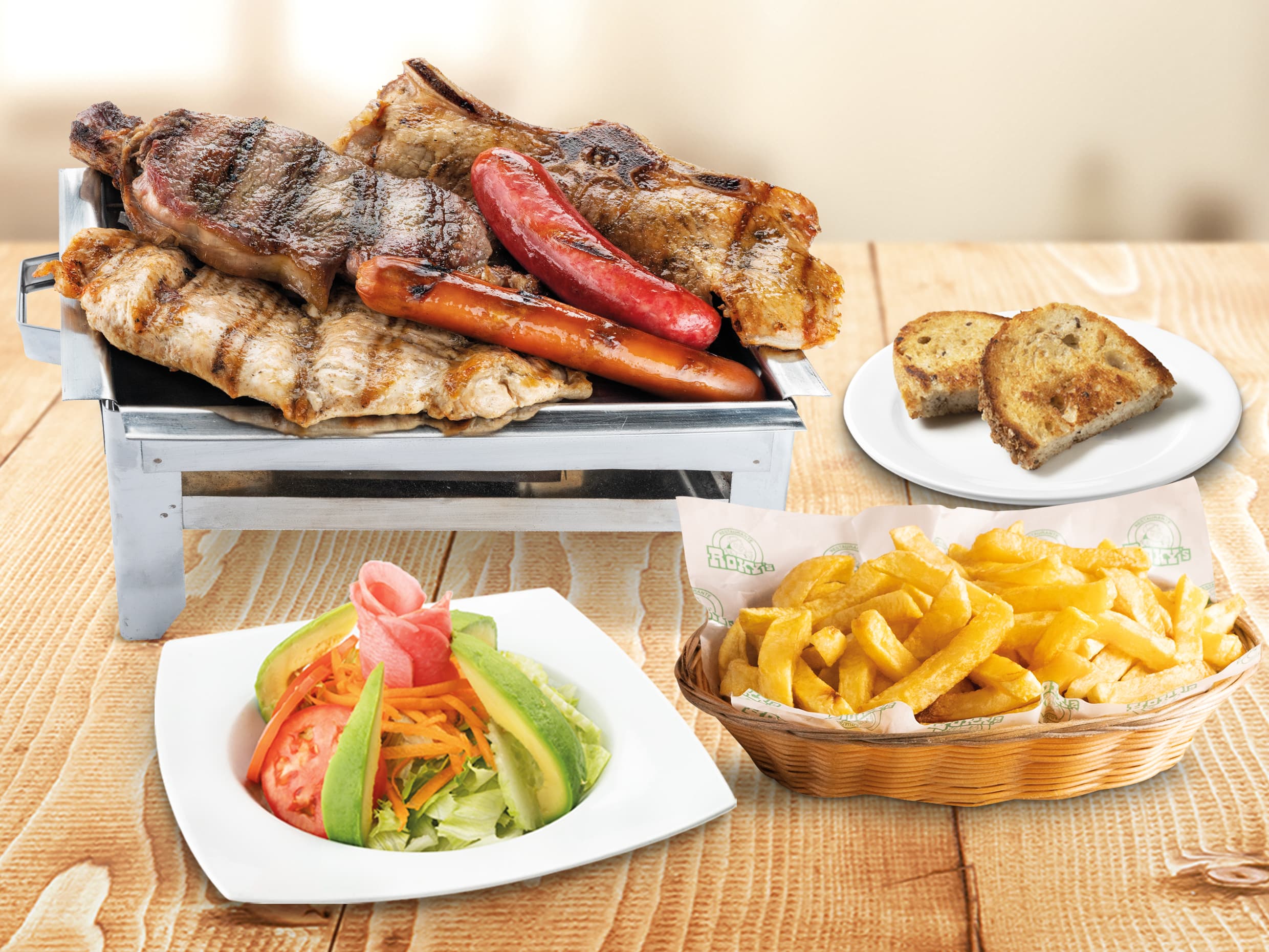 1/2 Parrilla Clásica