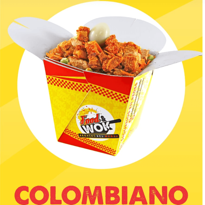 Arroz Colombiano + Limonada Natural