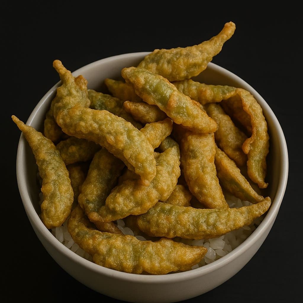 Edamames Tempura