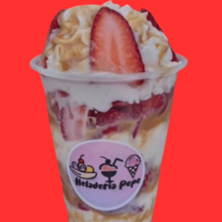 Fresas con Crema Tradicional