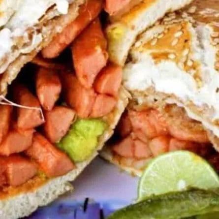 Torta de Salchicha con queso