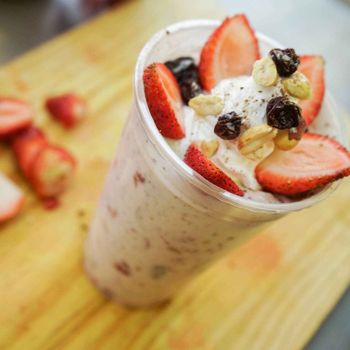 Fresas con Crema