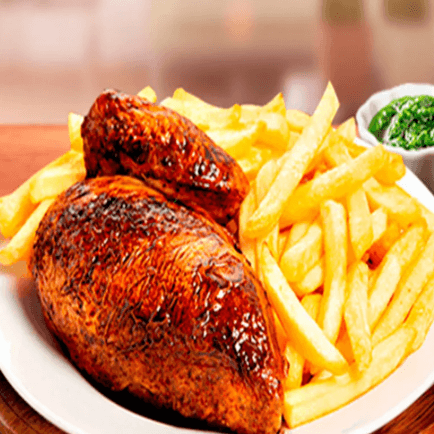 1/4 Pollo a la Brasa * *
