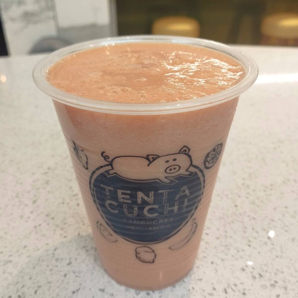 jugo de papaya ,piña y fresa