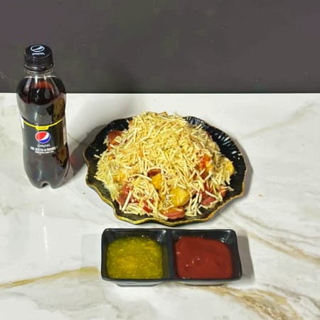Salchipapa Sencilla + Gaseosa 250ml