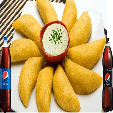 10 Empanadas + Pepsi 15lts