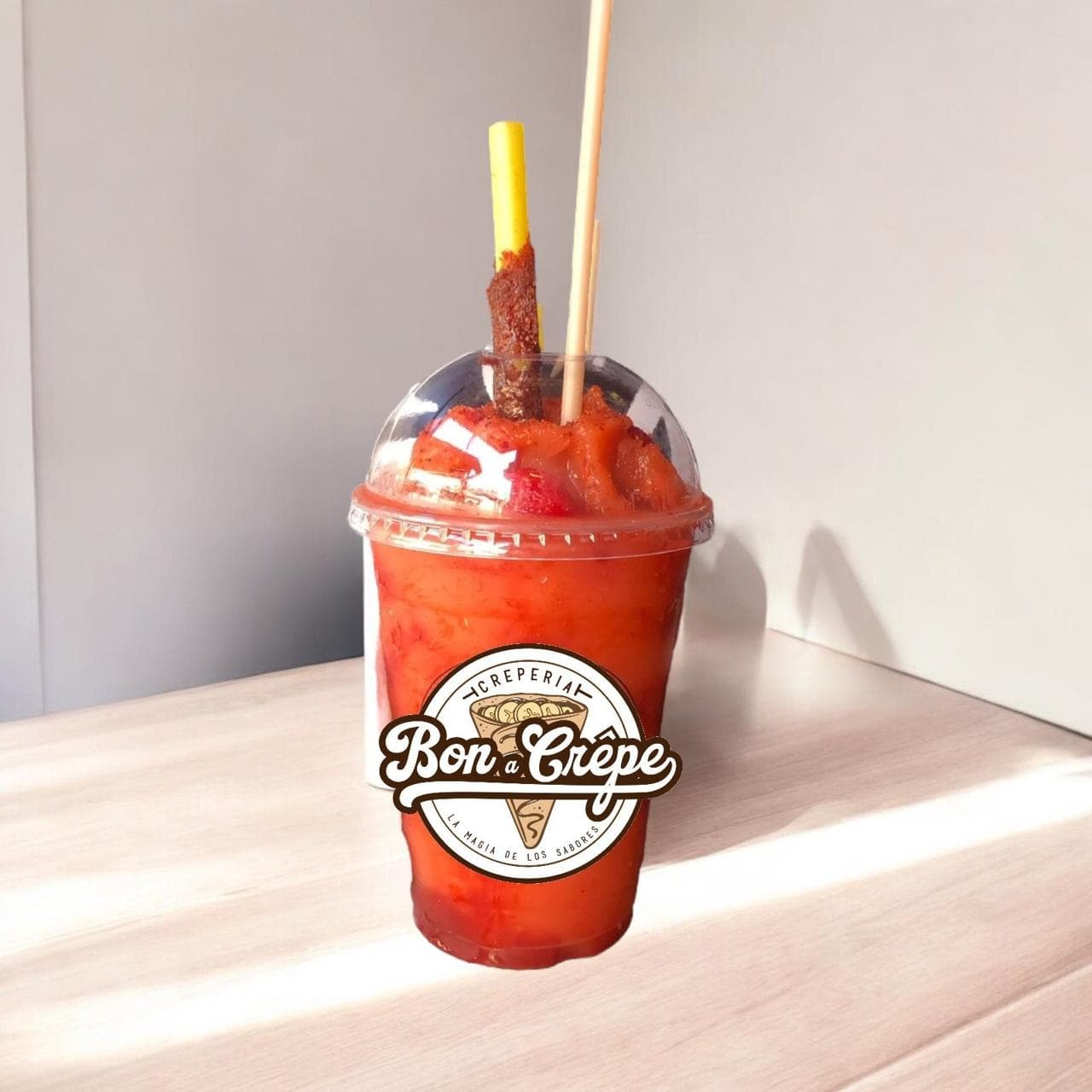 Frappe de Picafresas con Chamoy