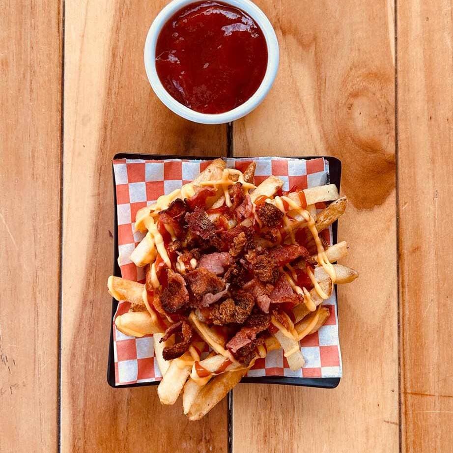 Papas a la Francesa con Tocino