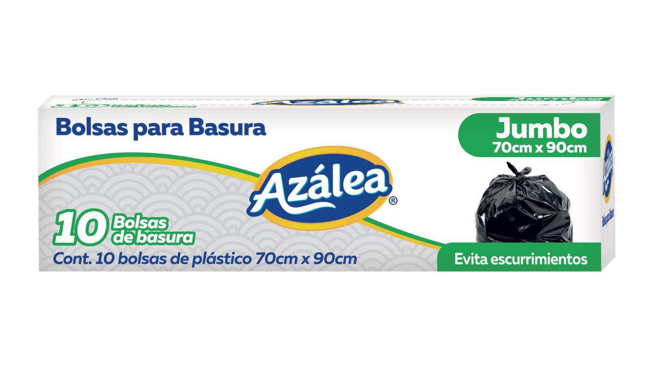 BOLSA PARA BASURA AZALEA 10 PZ JUMBO