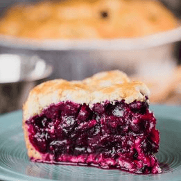 Pie de Arándanos Porción