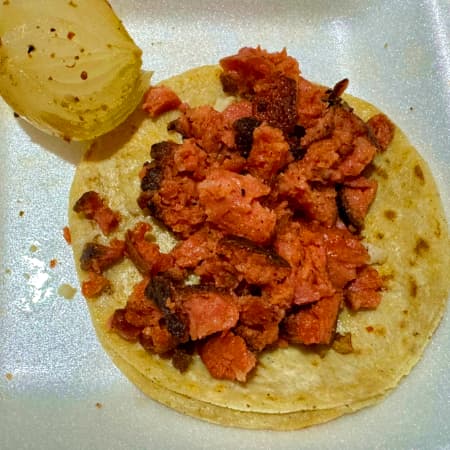Tacos de Chorizo