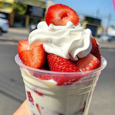 Fresas con Crema grande