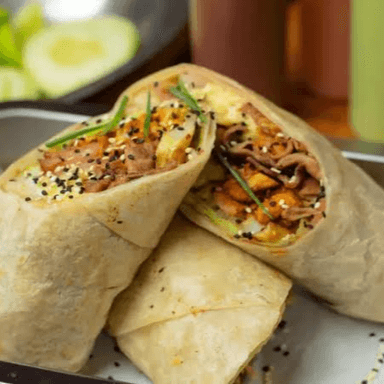 Burrito cordon blue