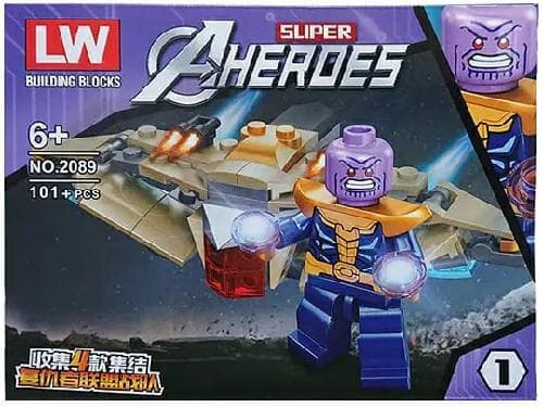 Juguete Tipo Lego Super Aheroes 1