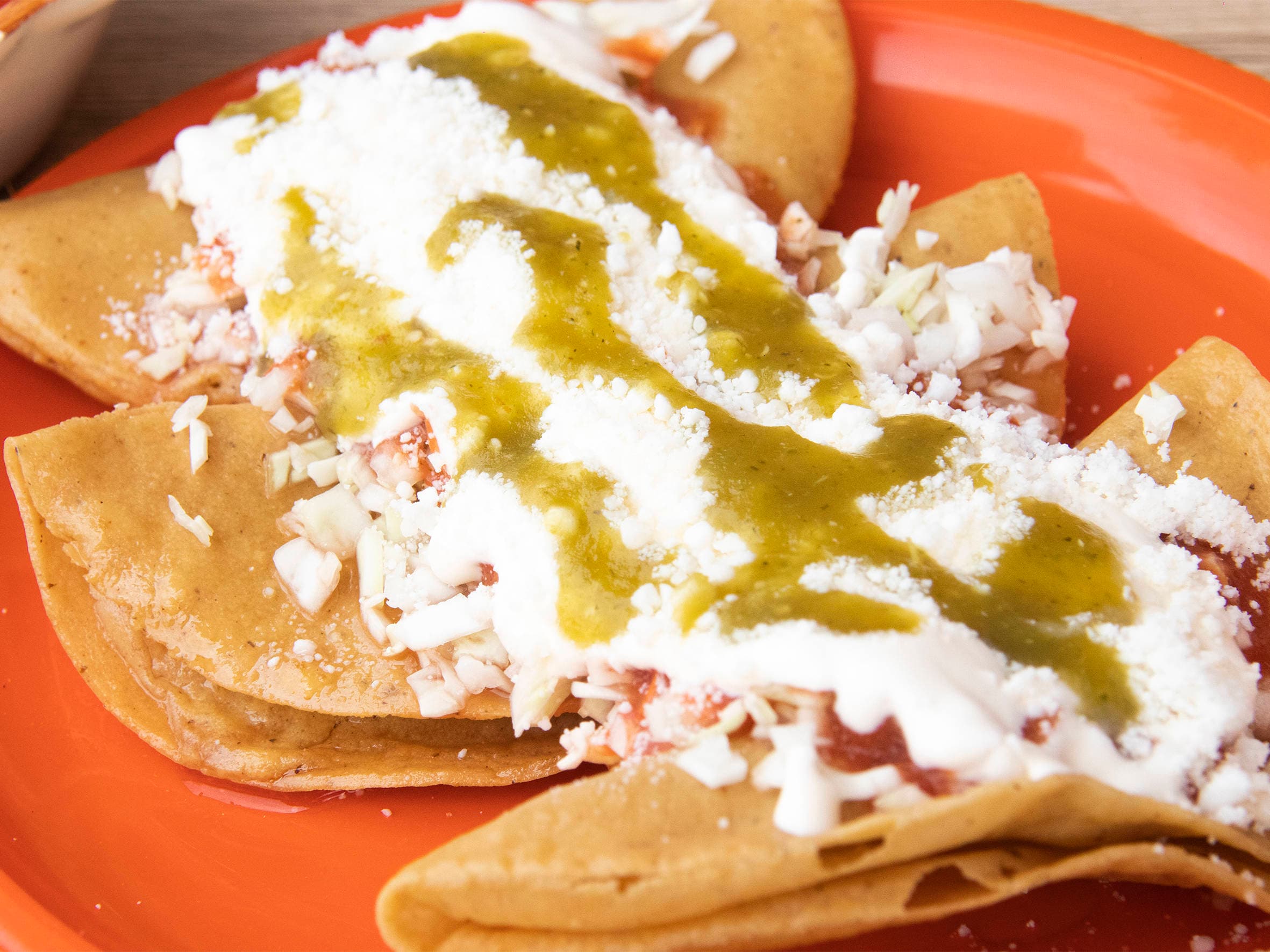 Tacos dorado con crema (orden de 3)