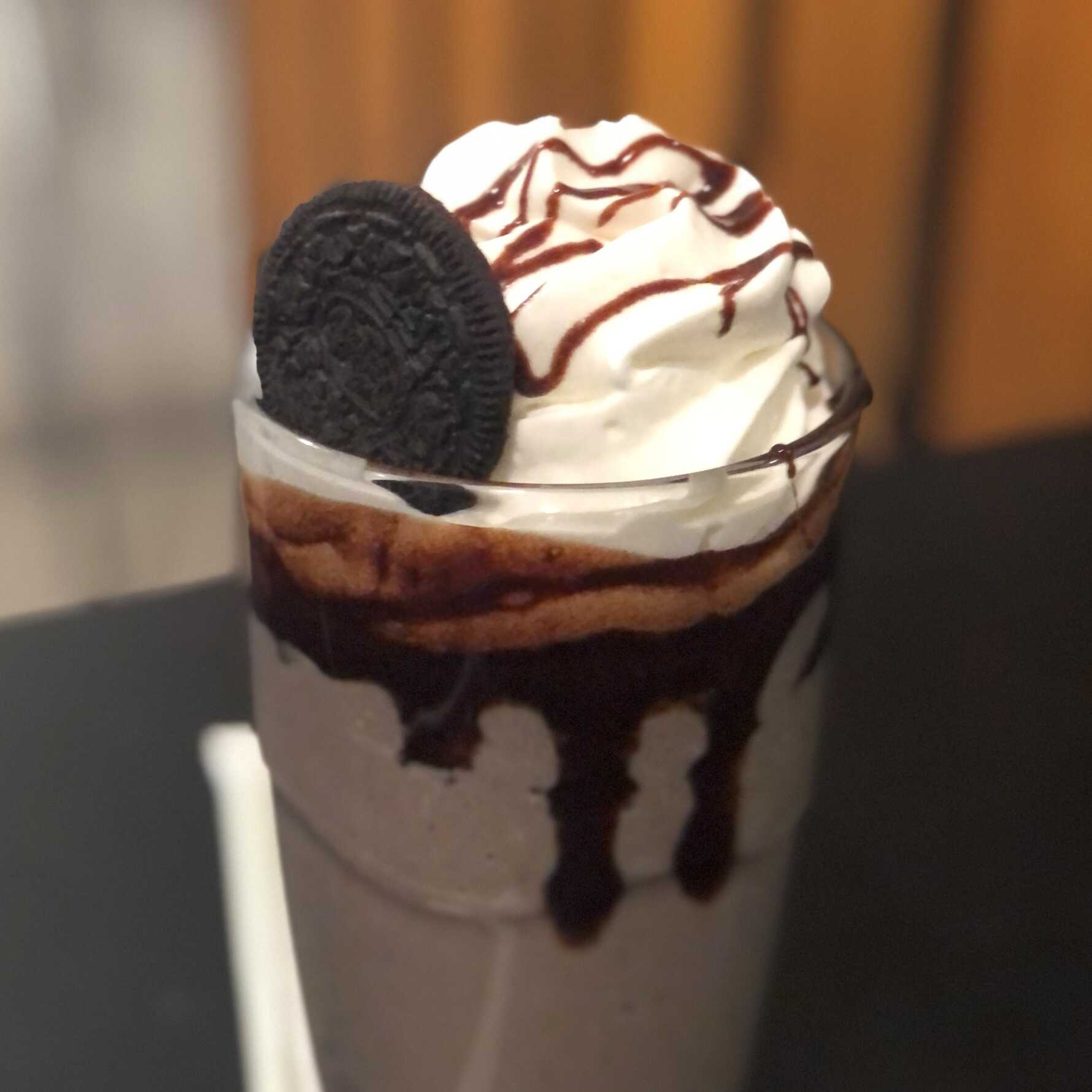 Frappé cookies and cream