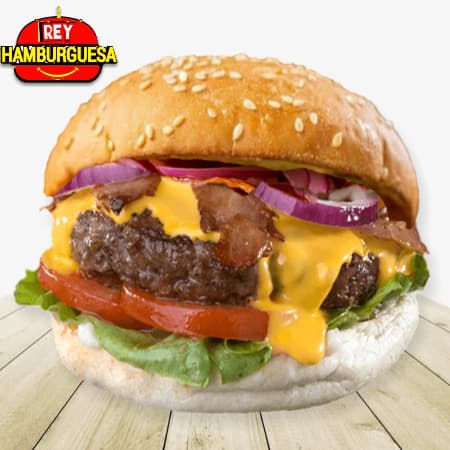 Hamburguesa Cheddar Clásica