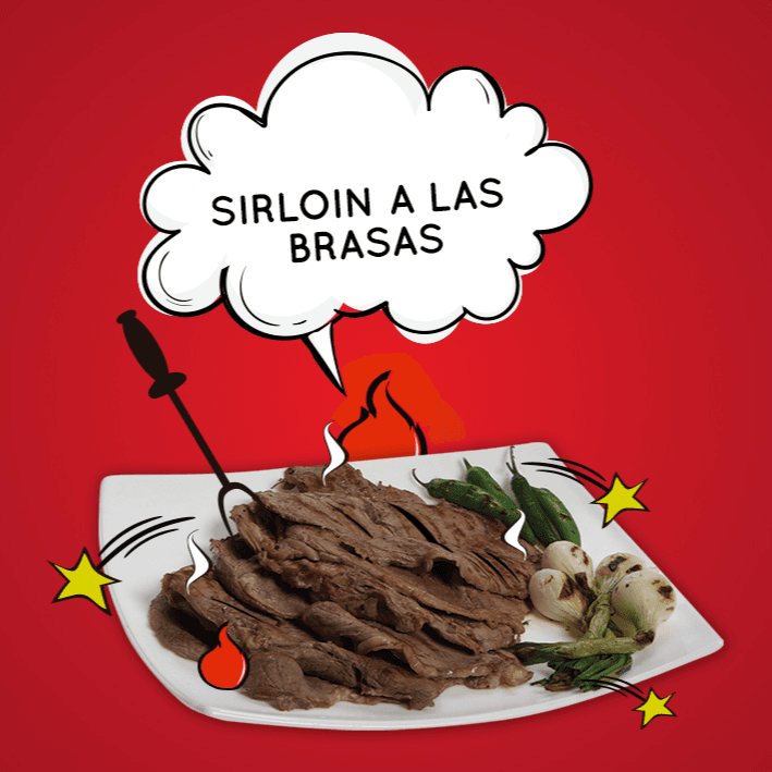 Sirloin a las brasas
