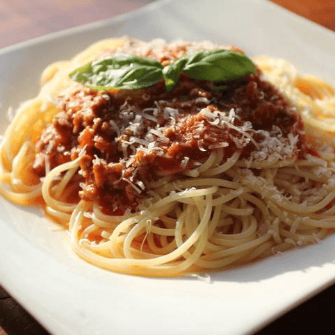 Spaghetti a la Boloñesa