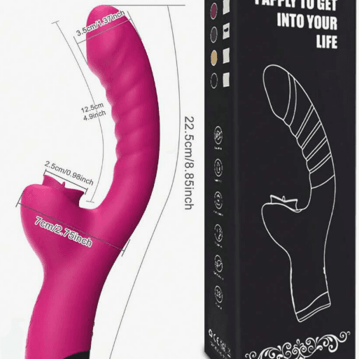 Vibrador Estimulador de Clítoris Color Rosa