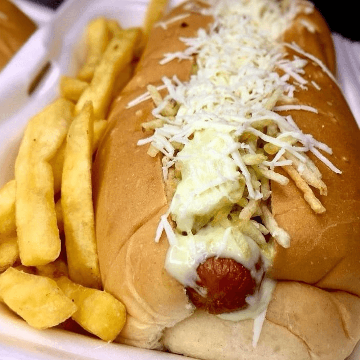 Perro Sencillo + Papitas fristas
