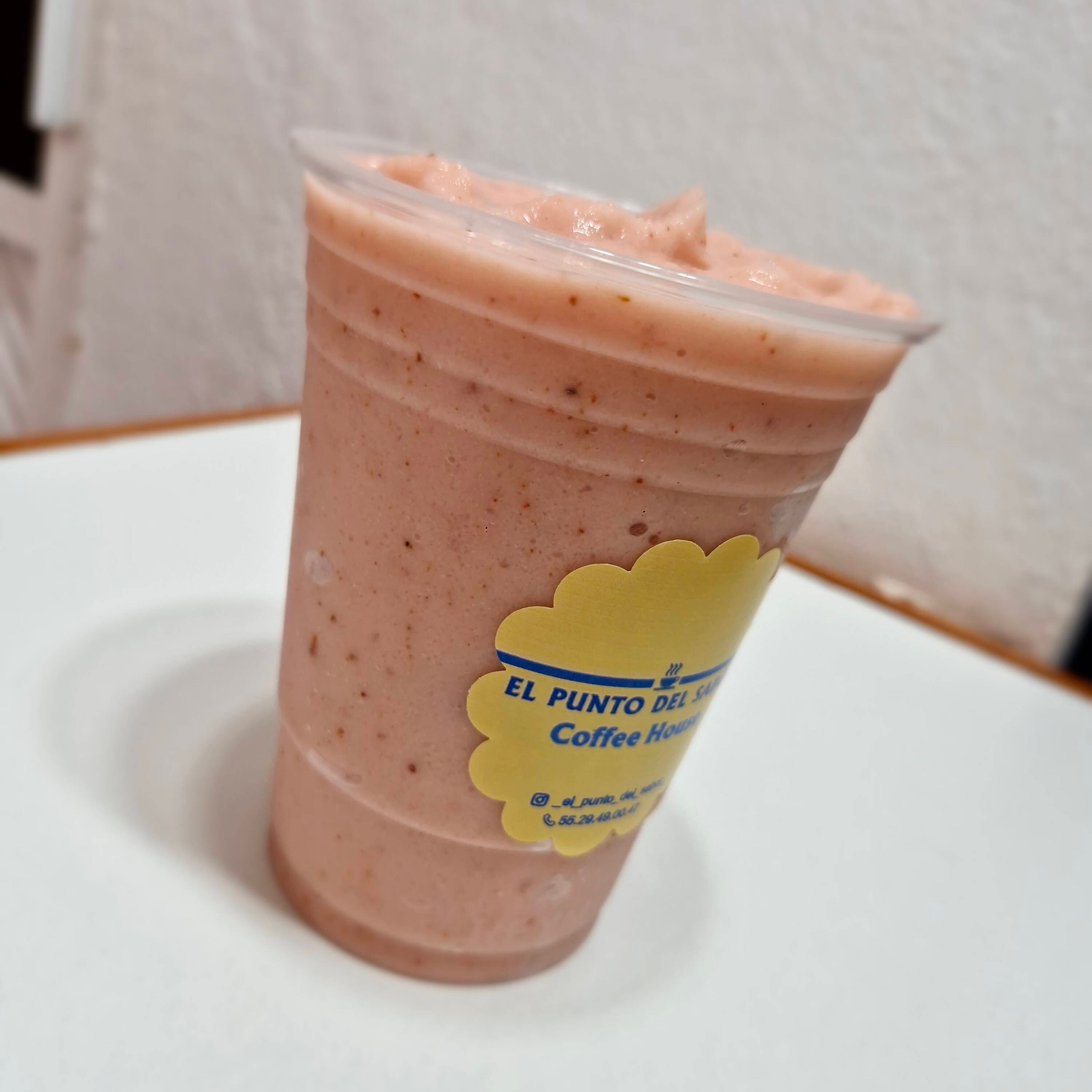 Smoothie Fresas con Crema