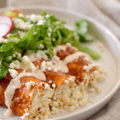 Enchiladas + Refresco