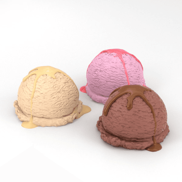 Porción de Helado