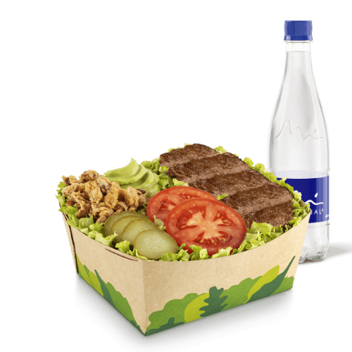 Ensalada Deli Fresh Carne con agua