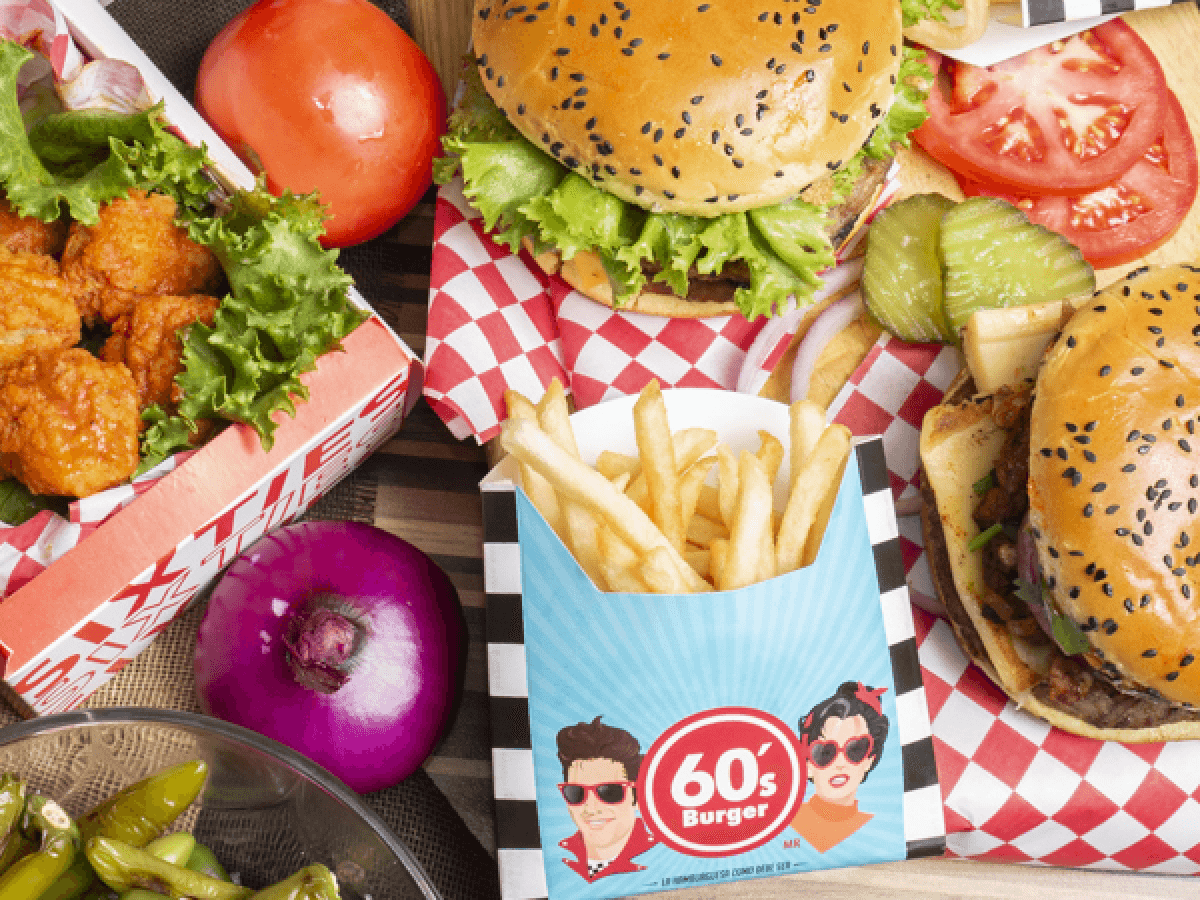 Sixties Burger (Parque Tezontle)