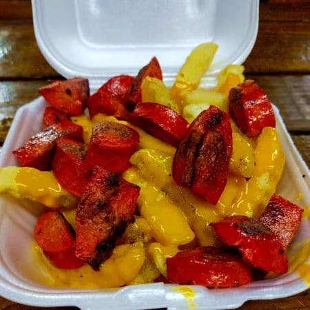 Salchipapas