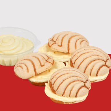 Combo 4 conchas + ¼ natilla.