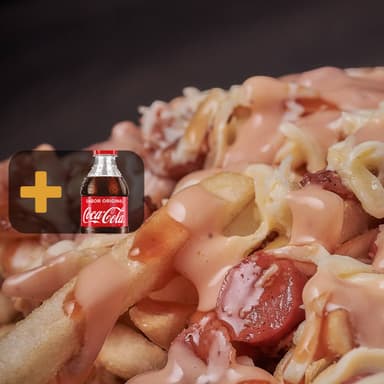Papas D'Kché + Coca Cola