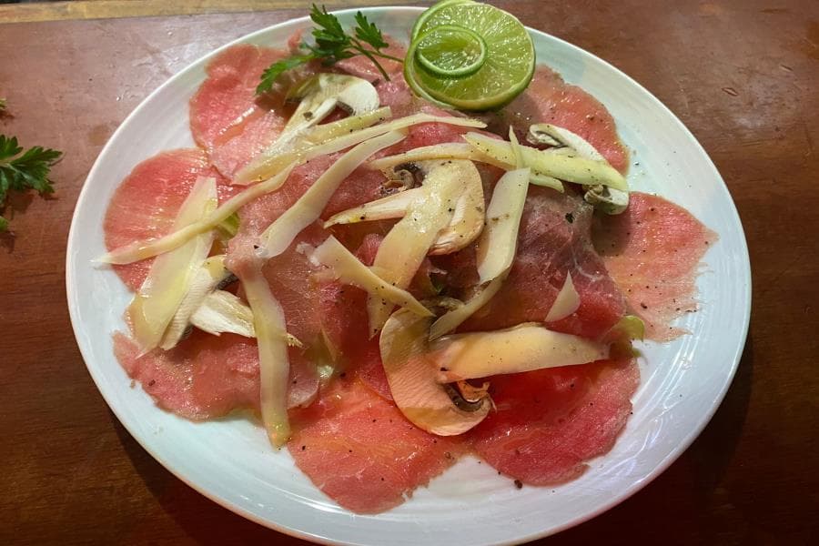 CARPACCIO DI MANZO