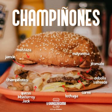 Hamburguesa Champiñones