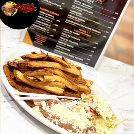Milanesa con Papas