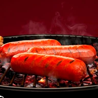 8 Salchichas Asadas