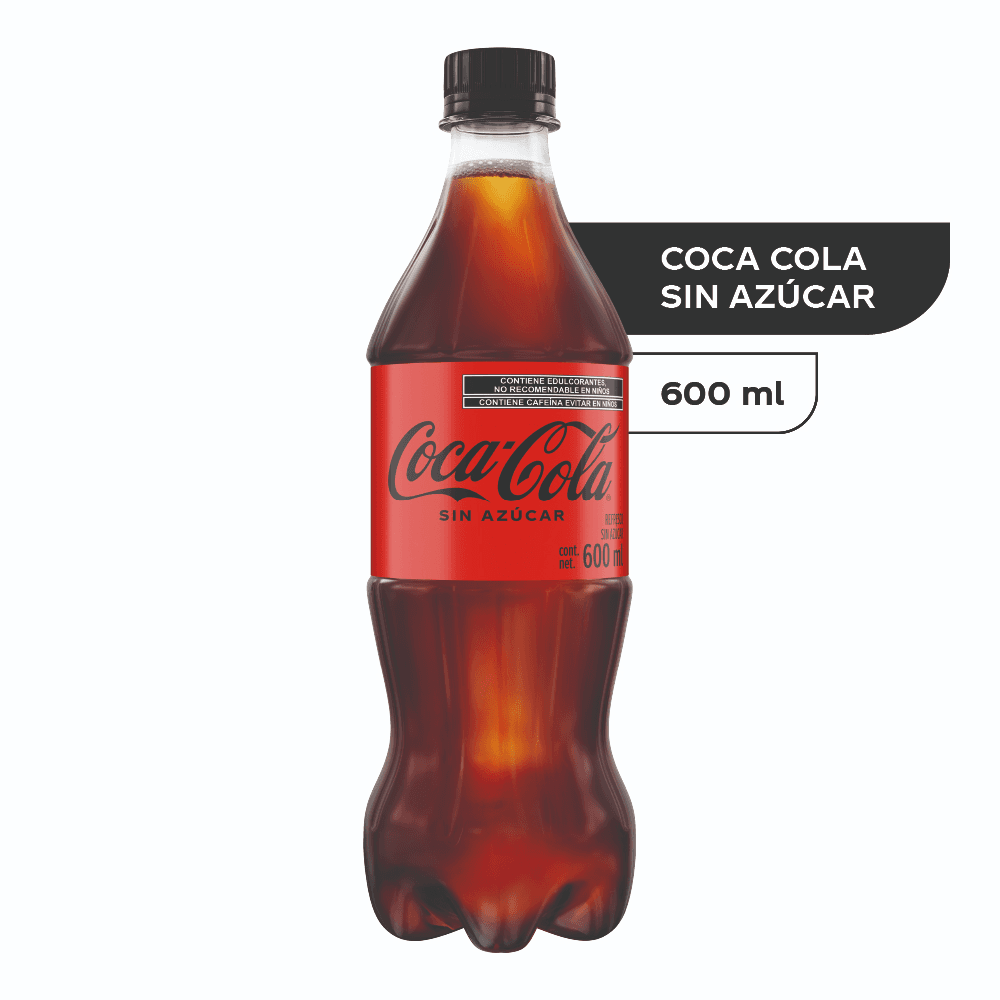 COCA-COLA Sin Azúcar 600