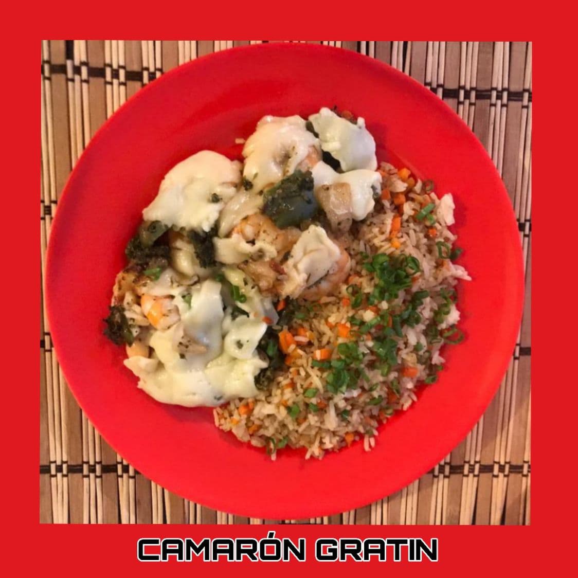 Camarón Gratín