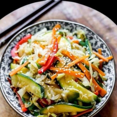 teppanyaki verduras