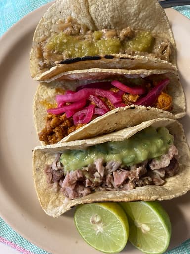 Orden tacos cochinita pibil