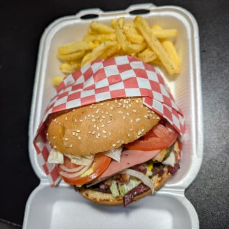 HAMBURGUESA JUMBO CON ORDEN DE PAPAS PROMO