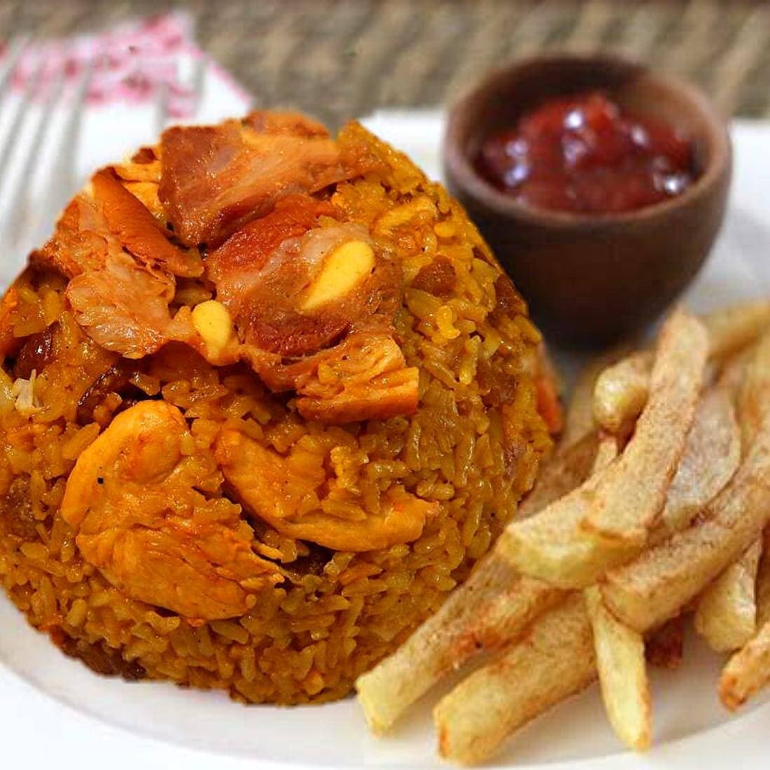 Arroz Paisa & Papas Francesas