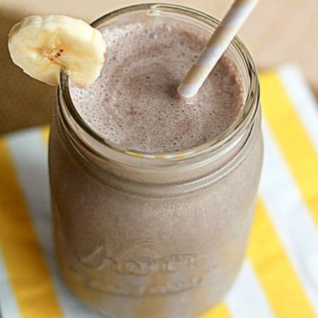 Licuado de Plátano con Chocolate 16oz