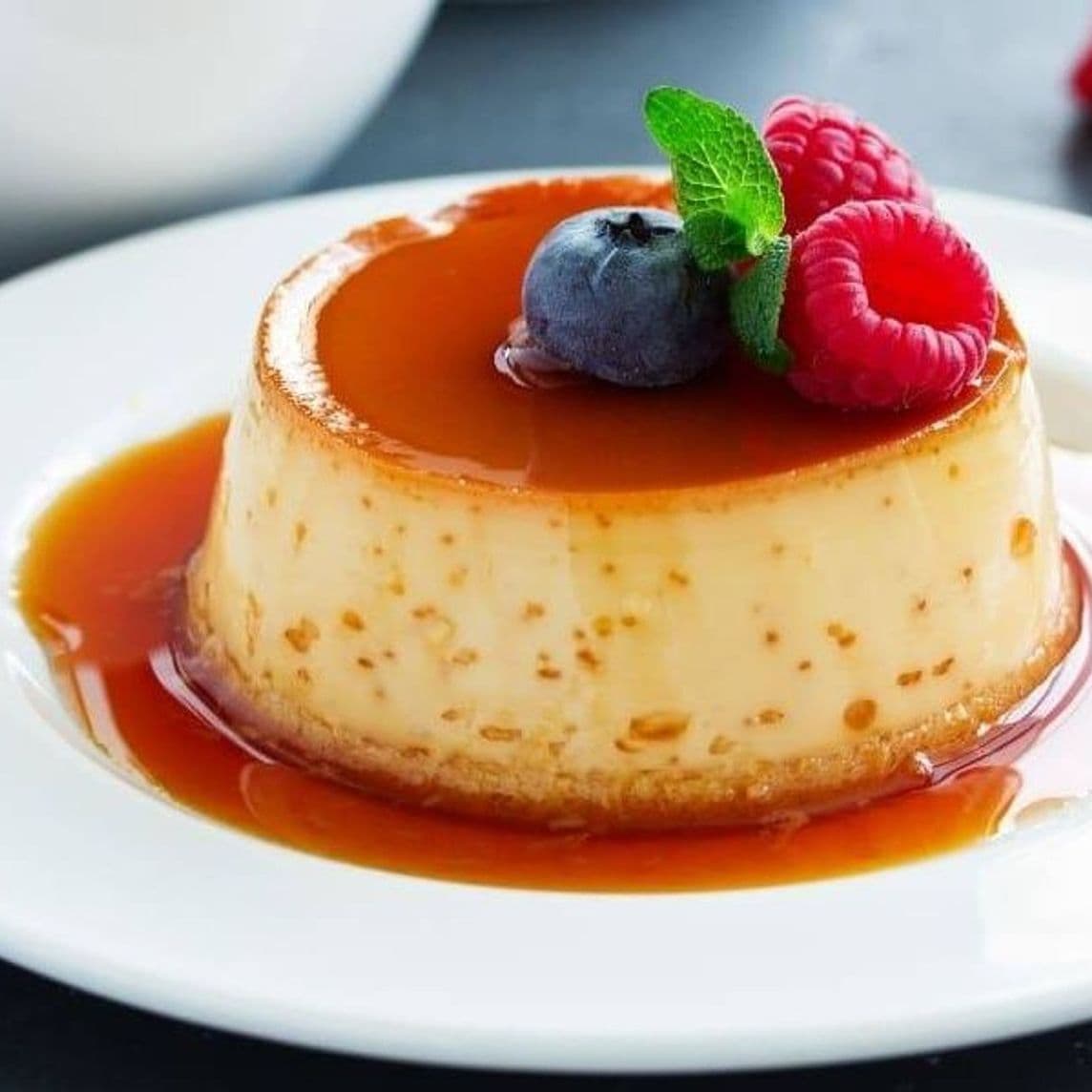 Flan Napolitano.